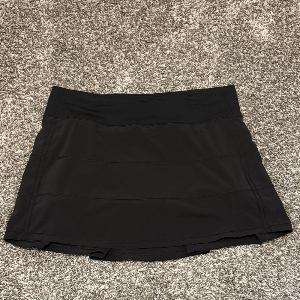 lululemon athletica Black Athletic Skort